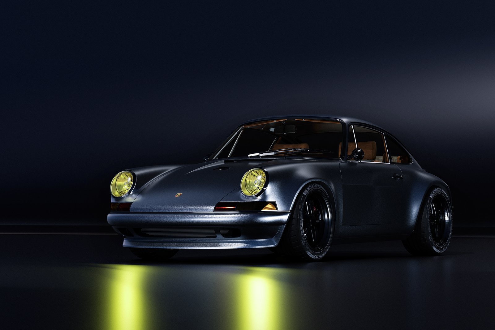 Automotion — CGI car built and integrated into a photograph